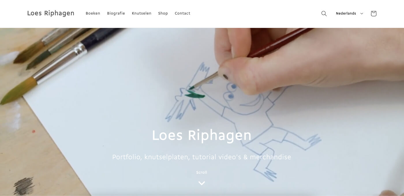 Portfolio AP strikwerda loesriphagen.nl layout